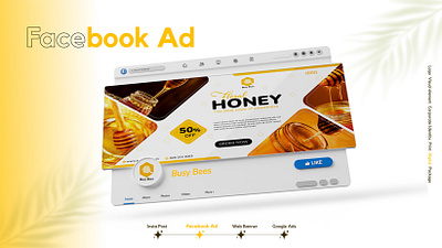 Facebook Add Design for brand add branding cover design facebook mockup