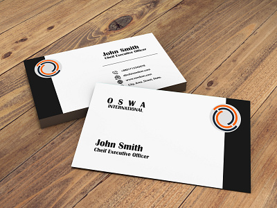 Minimal Business Card Design business card graphic design minimal