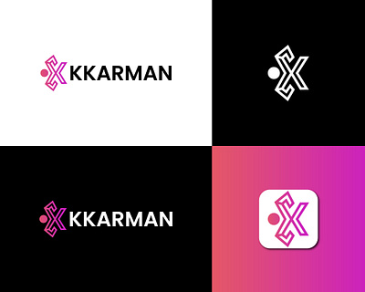 Letter K logo icon design template elements 3d animation branding design graphic design illustration logo motion graphics ui vector