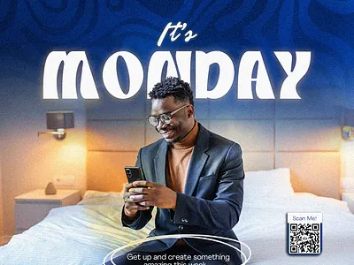 Monday Motivation graphic design