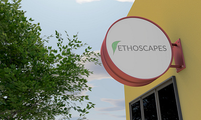Ethoscapes Logo branding graphic design logo minimalist