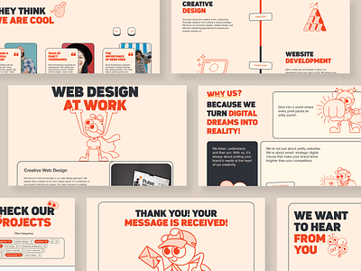 Fancy Powerhouse - Web Design agency ant branding cartoon creative design figma illustration logo services ui ux web web development webdesign website