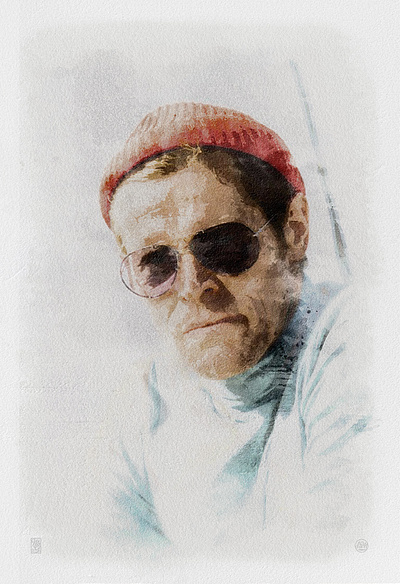 Klaus Daimler alternative movie poster illustration portrait