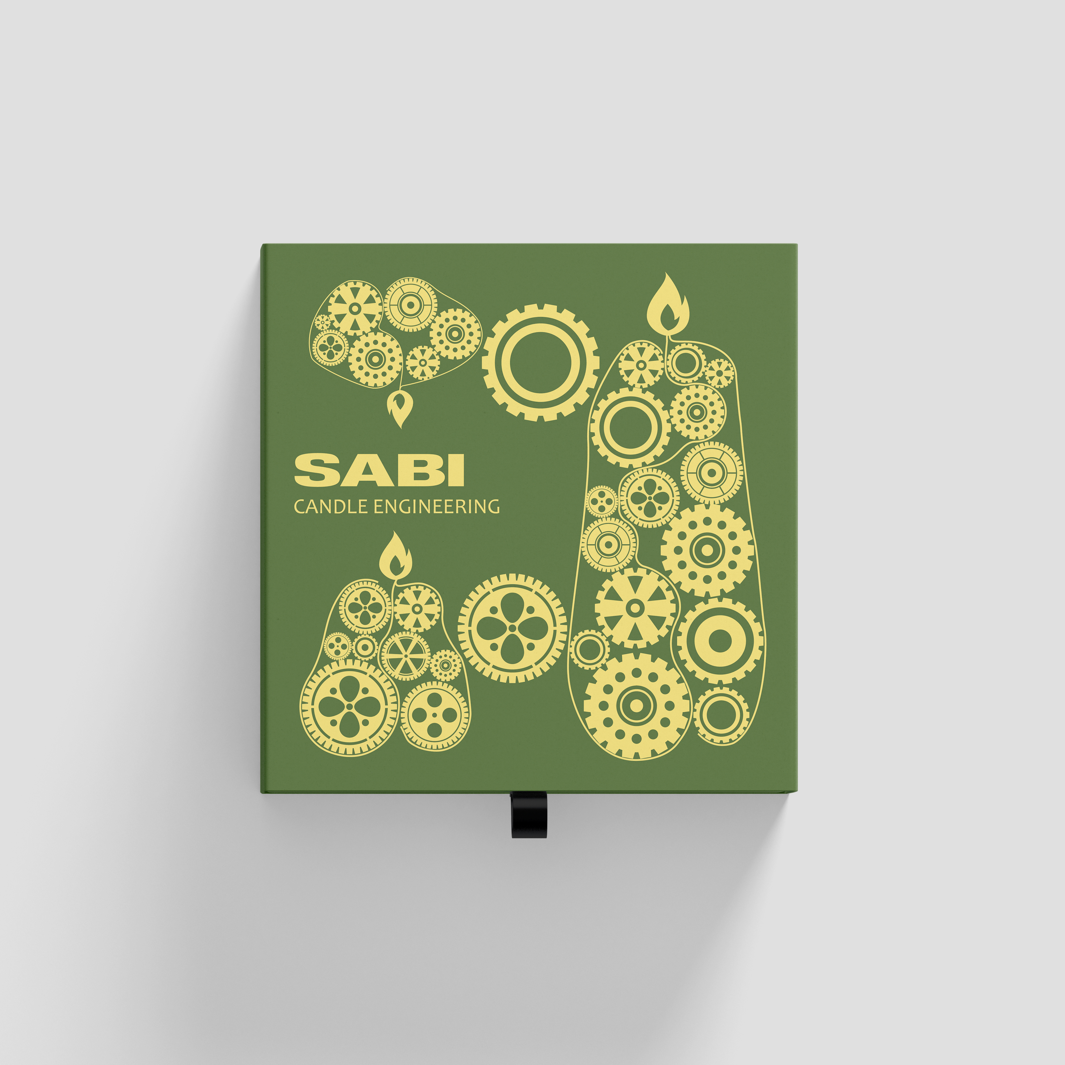 Packaging for a brand of candles SABI candle graphic design illustration package packing