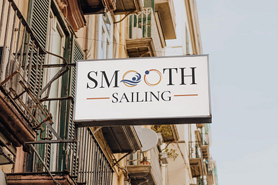 Smooth Sailing Logo branding graphic design logo ui unique