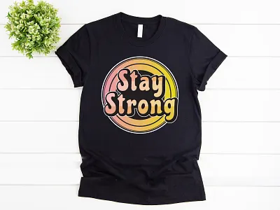 Typography T-shirt Design positive