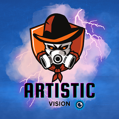 ARTISTIC VISION branding design graphic design illustration logo