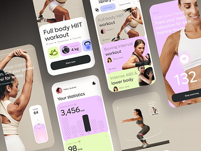Fitness app design app app design fitness fitness app fitness club mobile app mobile app design mobile design mobile ui workout