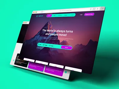 Professional Trendy UI/UX Web Design brand identity branding business company design graphic design illustration landing page modern page trendy ui uiux ux web web design website website design