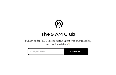 Subscribe - Daily UI 026 subscribe ui