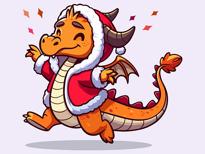 Jolly Dragon 2024 dragon fun gifts holiday new year