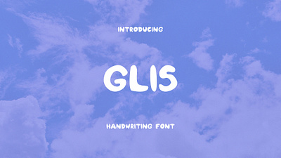 Glis Free Handwriting Font font font design free font graphic design handwriting font sans serif type type design typeface typeface design typography