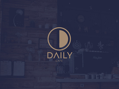 Daily Cafe Logo design - Coffee Branding animation brand designer brand identity branding graphic design graphic designer logo logo design logo designer logo maker logo work motion graphics