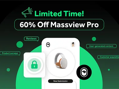 Massview email ad advertisment design email graphic design illustrator marketing vector