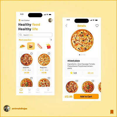 Fast food app app app design design figma food food design product product design ui ui design uiux uiux design ux