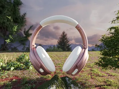 HEADPHONES ANIMATION animation branding graphic design logo motion graphics