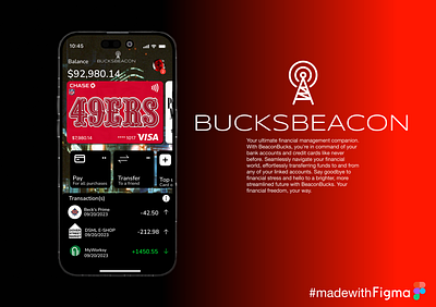BucksBeacon apple pay apple wallet bank banking finance finance app graphic design motion graphics ui video wealth management