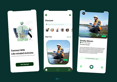 COP28 app branding dashboard design illustration logo ui ux