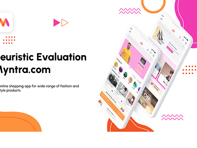 Heuristic Evaluation Myntra.com branding casestudy design heuristicevaluation myntra research ui userexperience userinterface ux