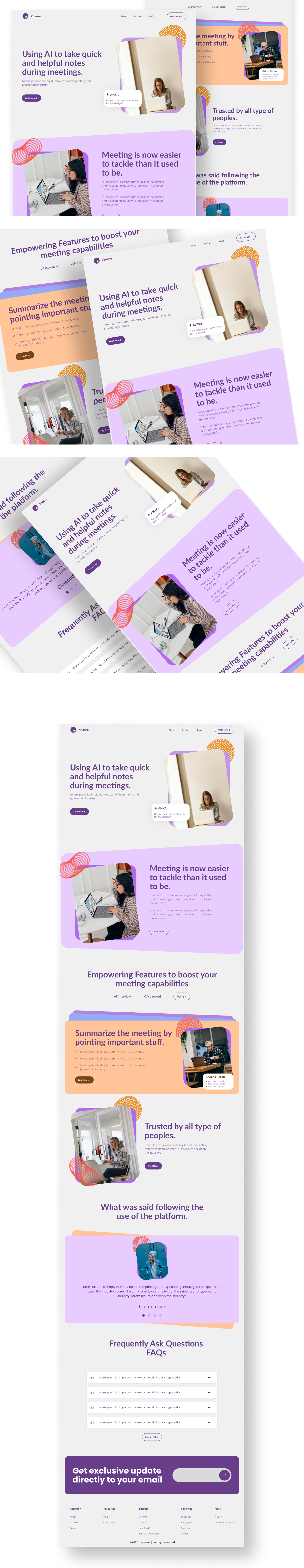 Landing Page adobe illustrator adobe photoshop branding designing figma graphic design illustration landing page landing page design motion designer ui design uiux user experience user interface ux design uxui visual designer web design website design