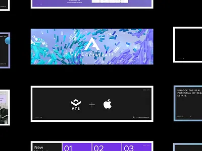 VTS Accelerate branding design graphic design illustration logo typography vector webdesign