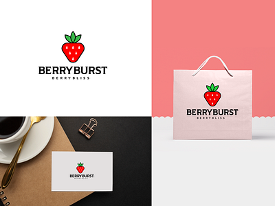 Berryburst branding design graphic design illustration logo photoshop typography vector