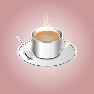 Cup Of Coffee graphic design illustration