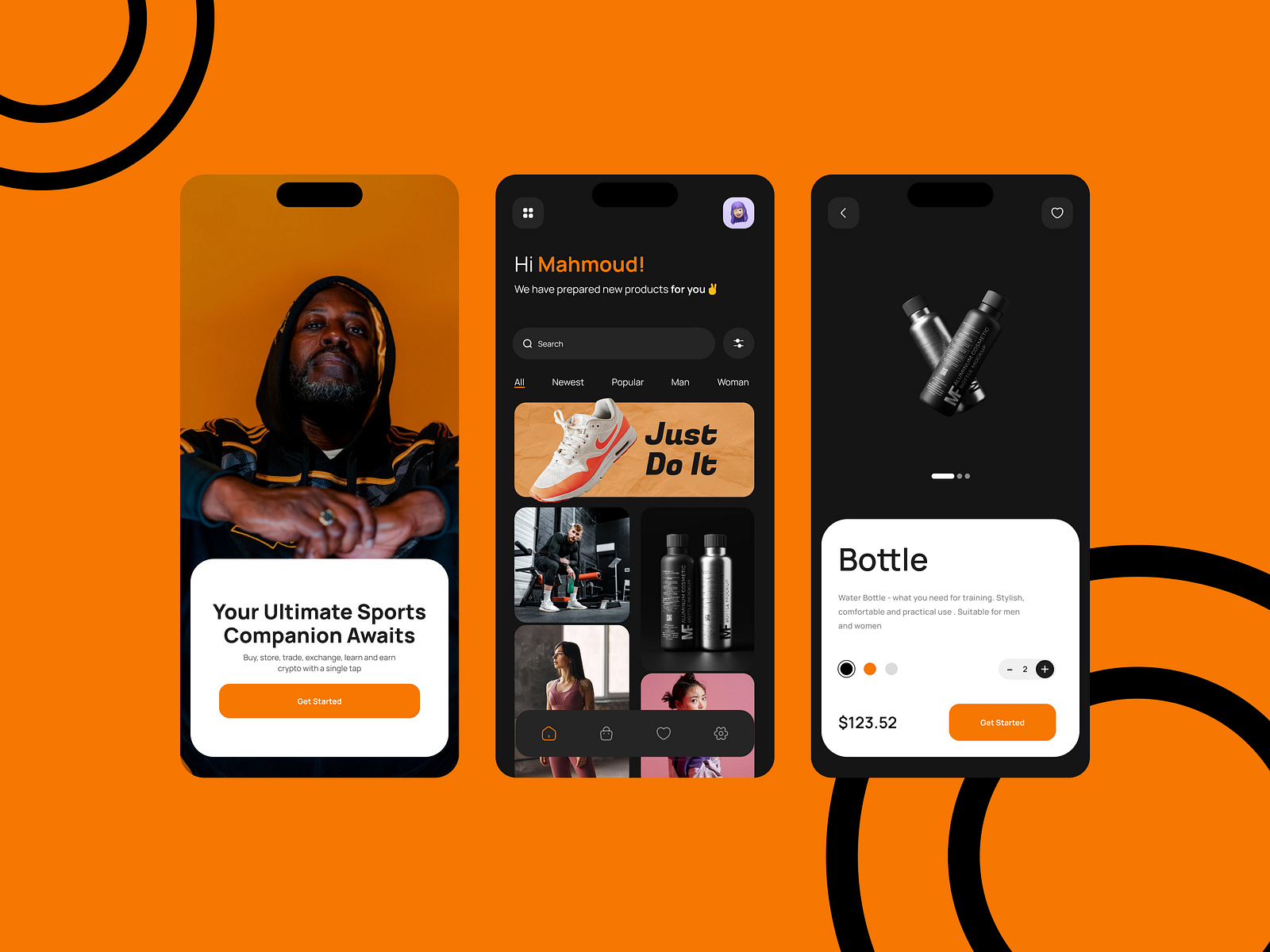 Sports Wear App Shot by Mahmoud Barbary on Dribbble