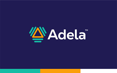 Adela Courier Services Logo branding design graphic design illustration logo ui ux