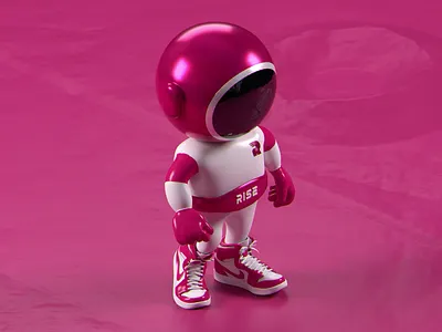 Astro Walk-Cycle 3danimation 3dcharacter 3dmodeling cganimation cgcharacte characteranimation cinema4d motiondesign motiongraphics octanerender walkcycle