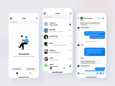 Messages app branding color design graphic design illustration logo productdesign ui ux