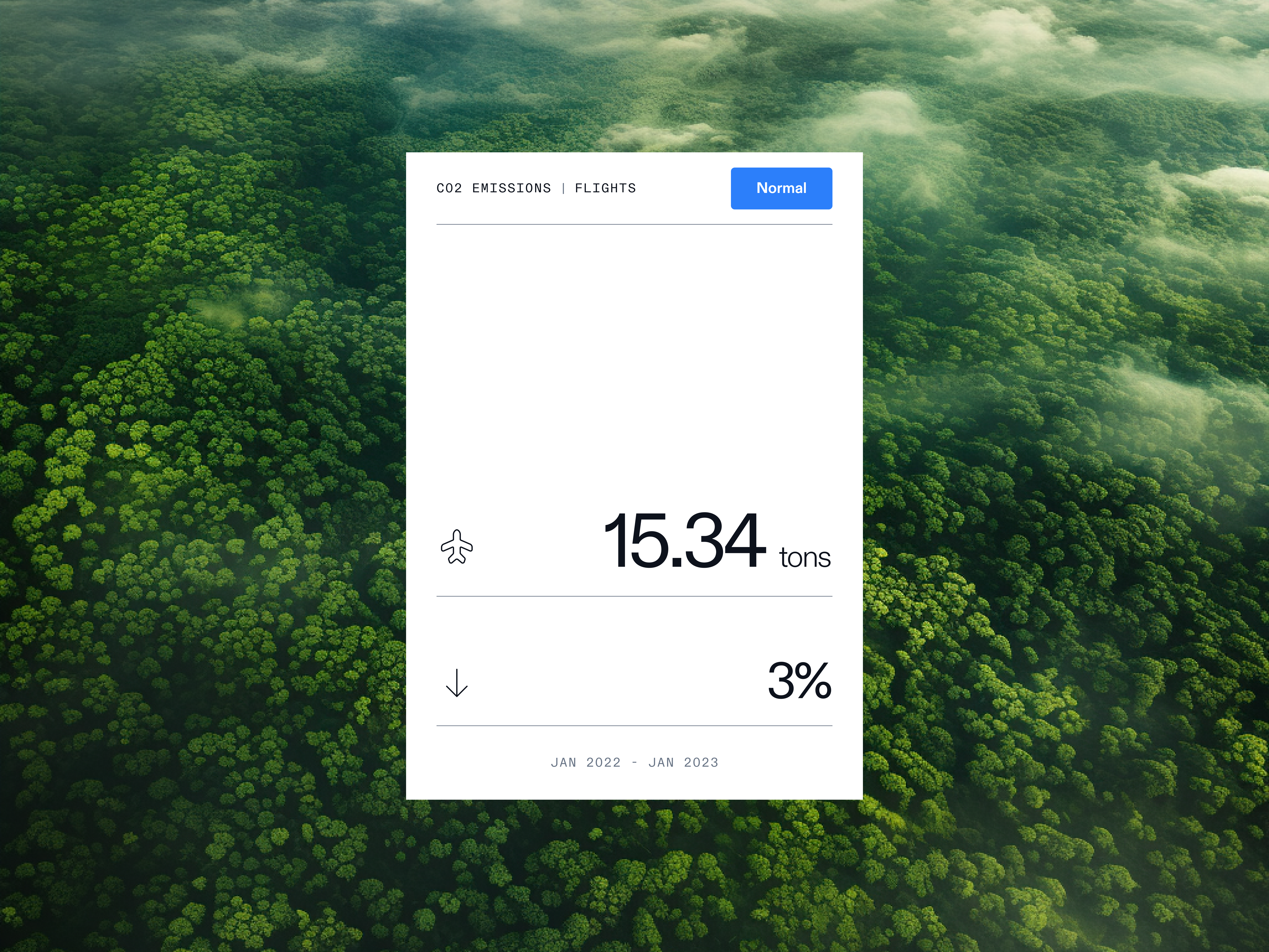 C02 Emissions Tracker blue c02 clean climate green green energy minimal modern product design ui