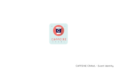 Logo: Caffeine Crawl (Coffee Event) branding branding design caffeine coffee design event event design illustration illustrator vector vector art