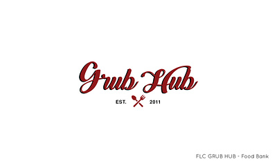 Logo: Grub Hub (University Food Bank) branding design food food bank graphic design grub grub hub illustration illustrator logo nonprofit volunteer