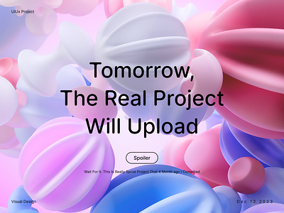 Real project title 3d branding design graphic design illustration render ui uiux visual design