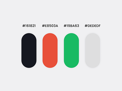 Color Palette branding color design illustration logo