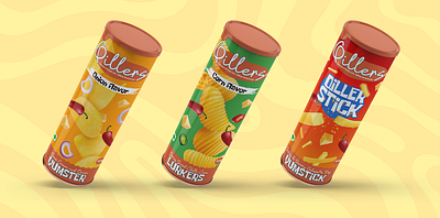 Cravers Chips Branding and Packaging animation branding design graphic design illustration logo social media ux vector