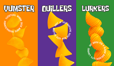 Cravers Chips Branding and Packaging animation branding design graphic design illustration logo social media ux vector