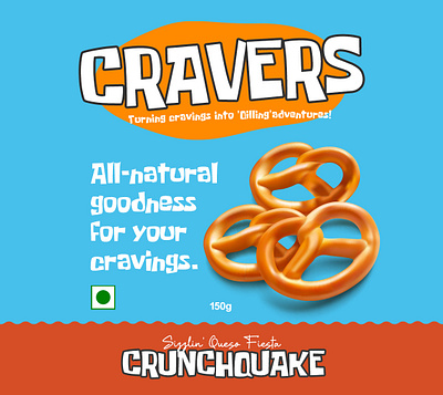 Cravers Chips Branding and Packaging animation branding design graphic design illustration logo social media ui ux vector