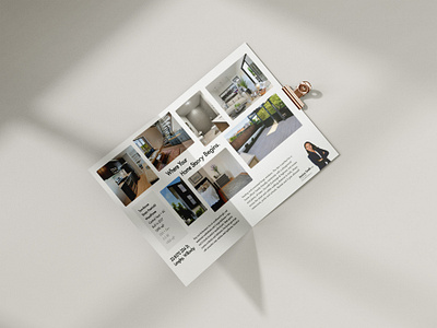 Real Estate Listing Brochure Template branding brochure graphic design magazine real estate