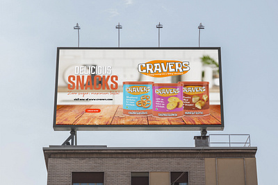 Cravers Chips Branding and Packaging animation branding design graphic design illustration logo social media ui vector