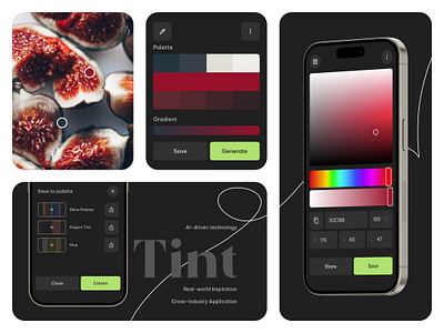 Palette Generator App Design artanddesign colorcombination colorexploration colorinspiration colorpalette colorscheme colortheory creativepalette creativetool designapp designresource designtool digitaldesign dribbbledesign graphicdesign palettecreation palettedesign palettegenerator uiuxdesign visualdesign