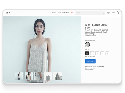 Daily UI (12/100): E-commerce Shop add to cart buy cart checkout daily ui ecommerce shop fashion interactive mobile web app purchase retail ui ux web app