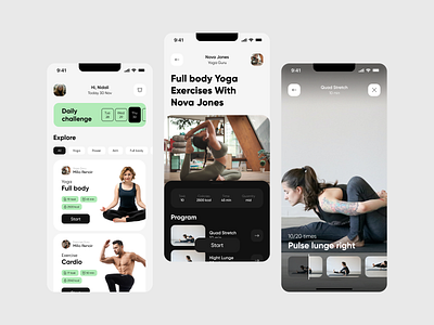 Fitness app app fitness fitness app graphic design mobile mobile app ui ux