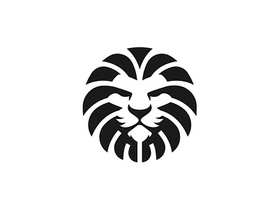 lion animals animation big cat branding cat crown forest graphic design jungle king lion logo majestic motion graphics simple wild