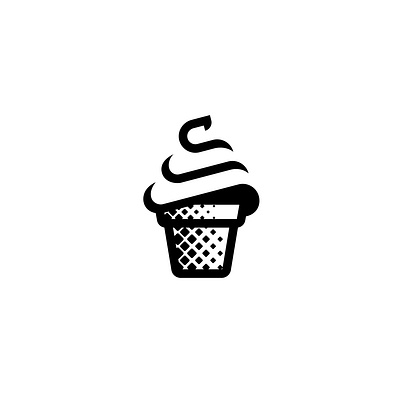 icecream branding cold cone creamy graphic design ice icecream logo motion graphics simple