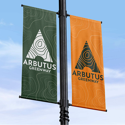 Arbutus Greenway branding colour design environmental design graphic design logo park signage topographic typography wayfinding web design