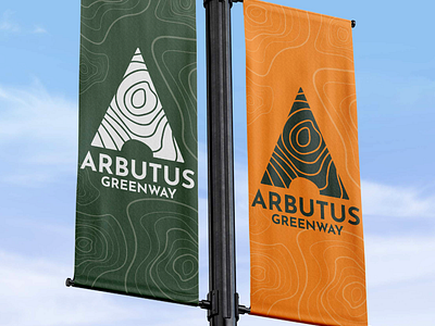 Arbutus Greenway branding colour design environmental design graphic design logo park signage topographic typography wayfinding web design