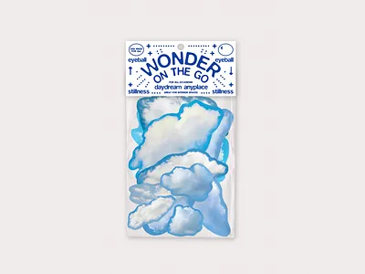 Oyay – Wonder On The Go brand branding cloud design graphic design hand drawn identity illustration logo mark packaging packaging design wonder