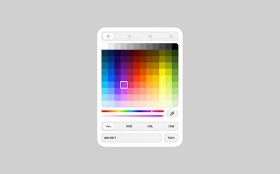 Daily UI 060 - Color Picker app branding code color picker dailyui design figma graphic design hex icon illustration logo ui ux